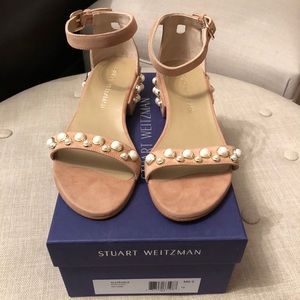 Stuart Weitzman All Pearls Sandals